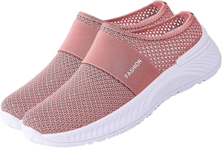 Dames Slip-On Sneakers met Klittenband - Comfortabel & Innovatief