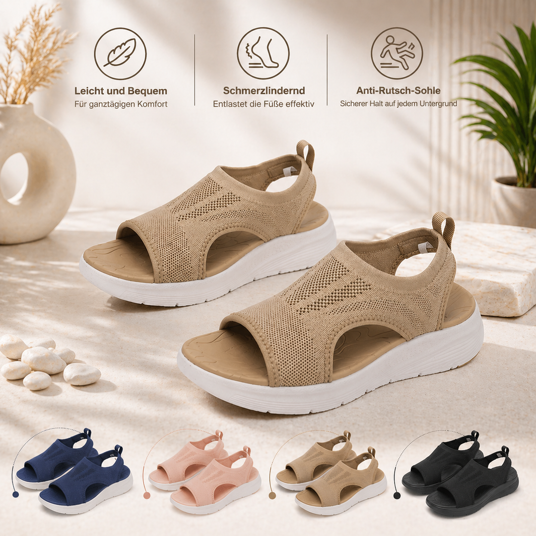 Dames Florax Ergonomische Comfort Sandalen tegen Pijn