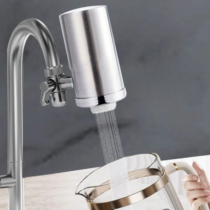 Roestvrijstalen Waterfilter - Voor Kraan
