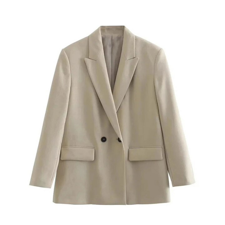 Elegante dames oversized blazer mantel, ideaal voor business of een stijlvolle outfit, trendy najaarskleding.