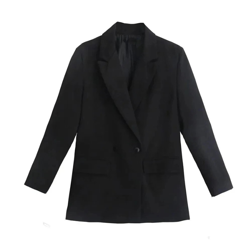 Comfortabele dames oversized blazer, veelzijdig jasje voor zowel casual als chique gelegenheden.