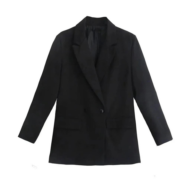 Comfortabele dames oversized blazer, veelzijdig jasje voor zowel casual als chique gelegenheden.