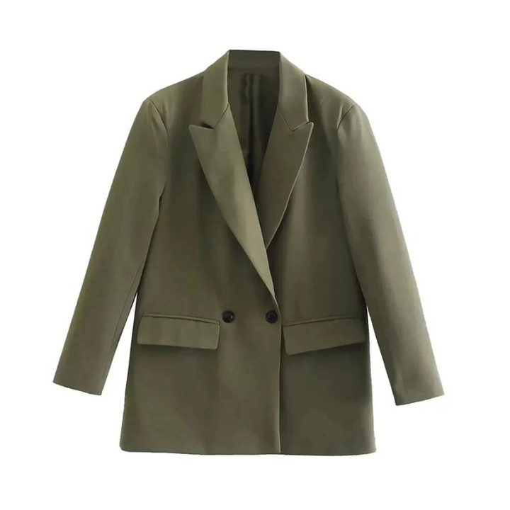 Stijlvol oversized dames jasje, een modieuze blazer mantel perfect voor elke trendy outfit dit najaar.