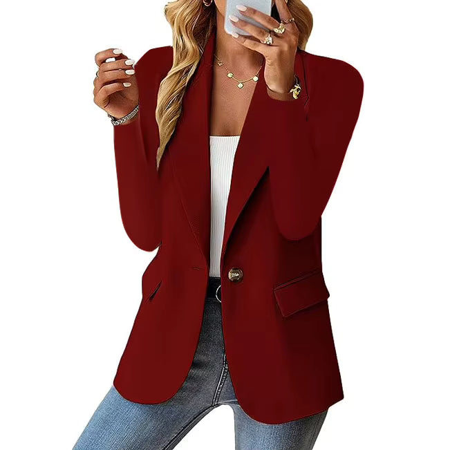 Elegante Damesblazer – Stijlvol en Getailleerd Design