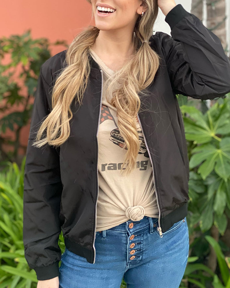 Dames Stijlvolle Bomberjack van Hoge Kwaliteit