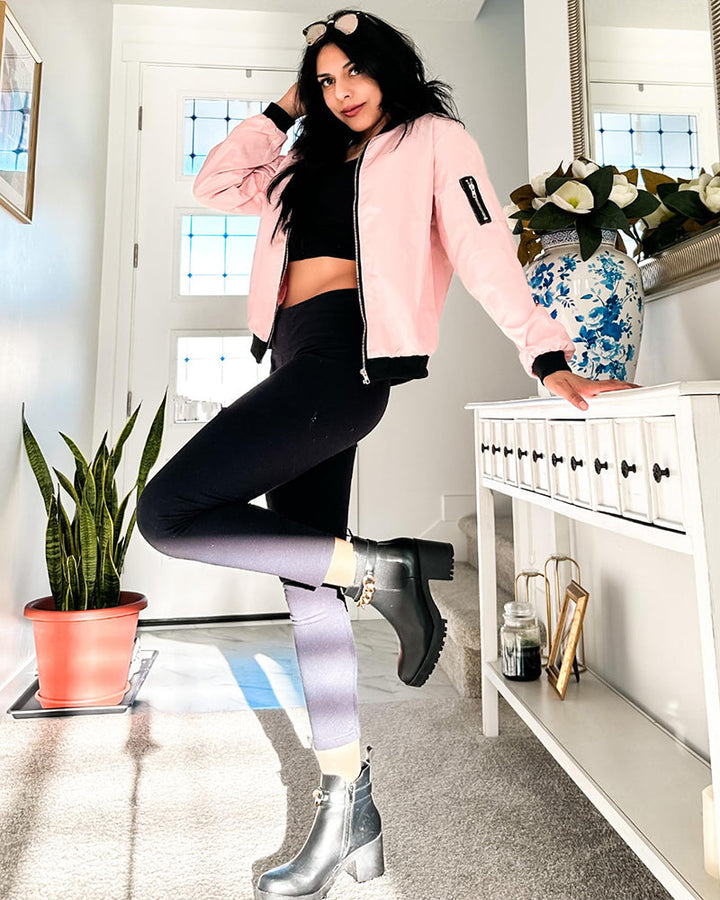 Dames Stijlvolle Bomberjack van Hoge Kwaliteit