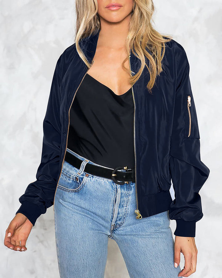 Dames Stijlvolle Bomberjack van Hoge Kwaliteit