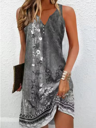 Elegant Dames Midi-Jurk - Tijdloze Stijl & Comfort