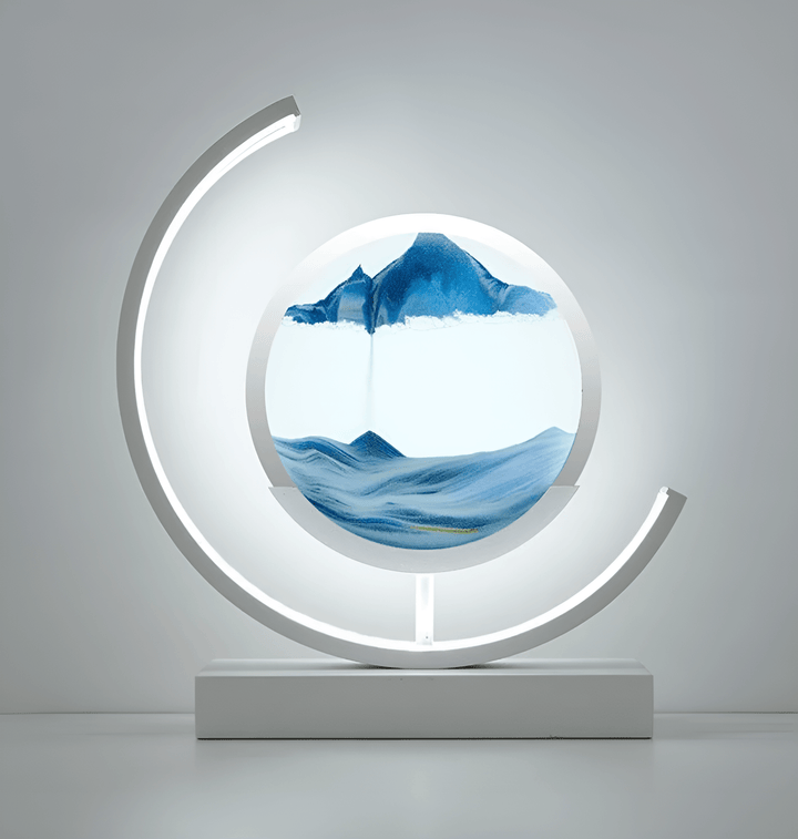 Betoverende Zandloperlamp voor een Tijdloze Sfeer