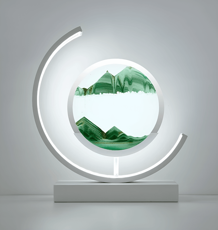 Betoverende Zandloperlamp voor een Tijdloze Sfeer