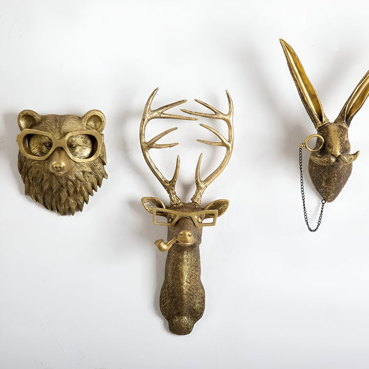 Decoratieve Dieren Wandhaak - Unieke Stijl voor Thuis