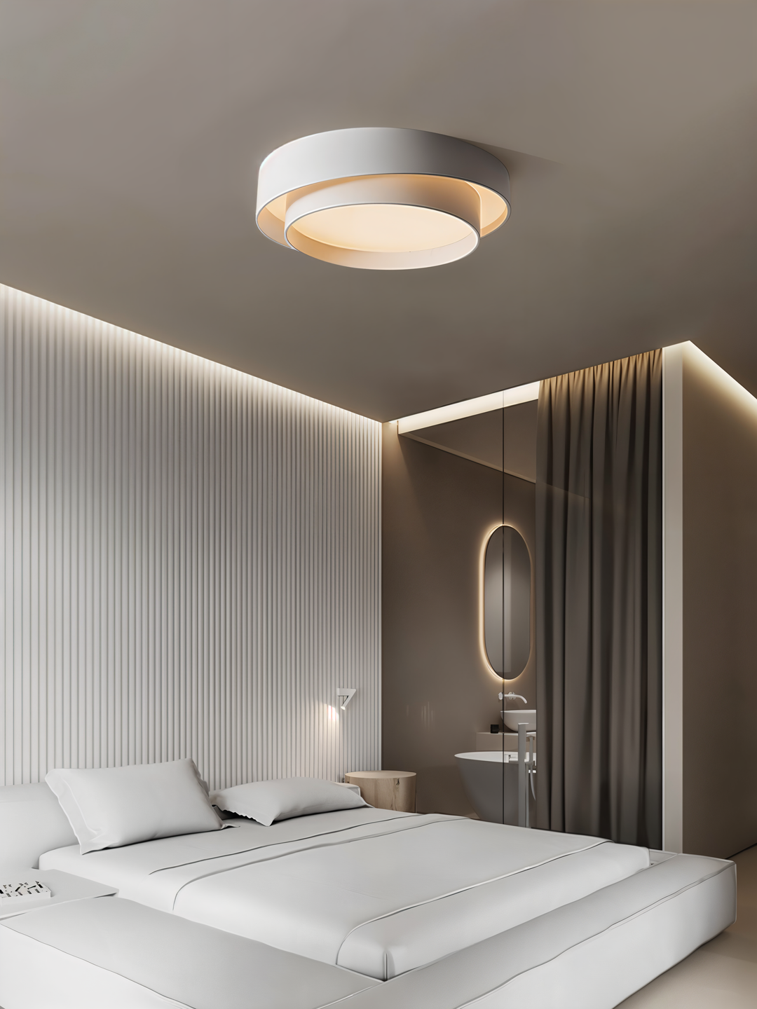 Moderne RingLit LED Plafondlamp