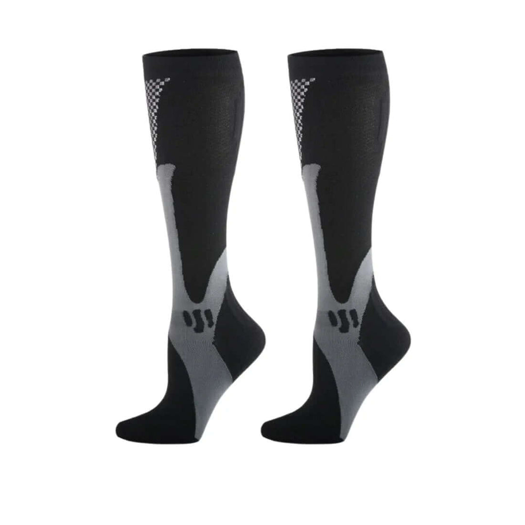 Unisex compressiekousen voor dagelijks gebruik en sport