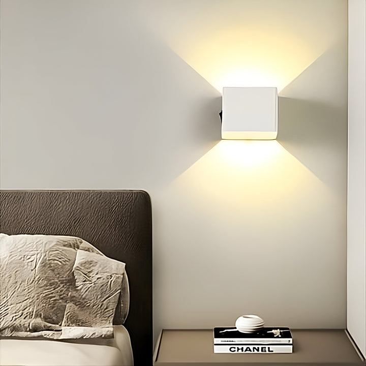 Elegante wandlamp met instelbare LED-verlichting