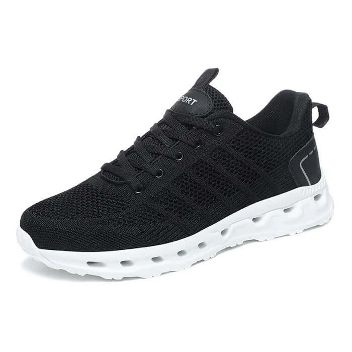 Heren Comfort Schoenen met Brede Neus & Veerkrachtige Zool