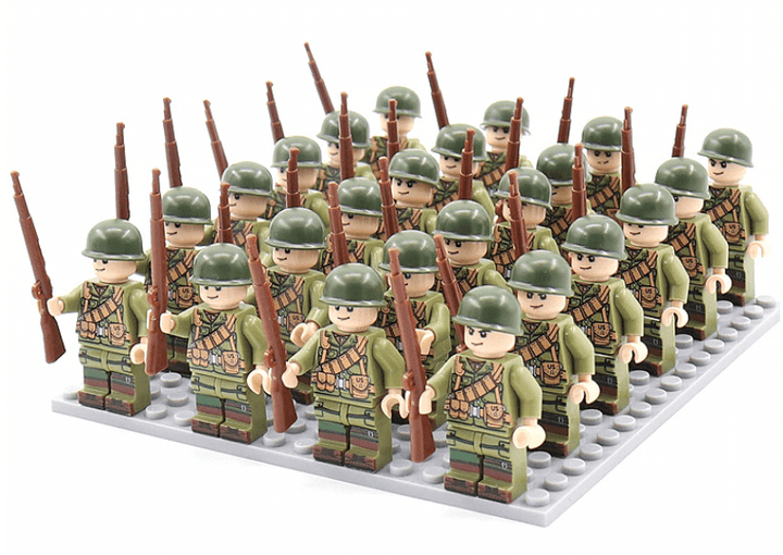 Militaire Bouwstenenset Krijgsmacht - Speelgoed voor Kinderen