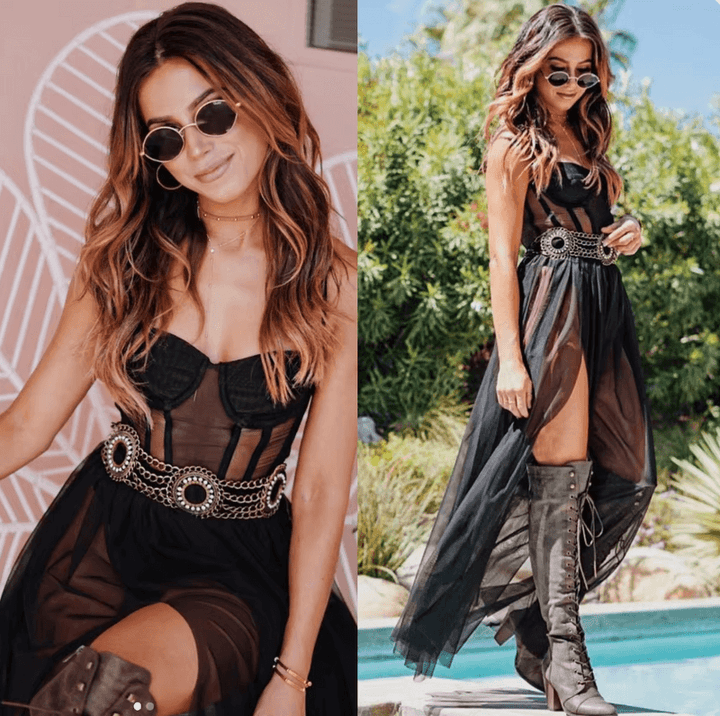 Dames Vintage Festival Jurk met Charme