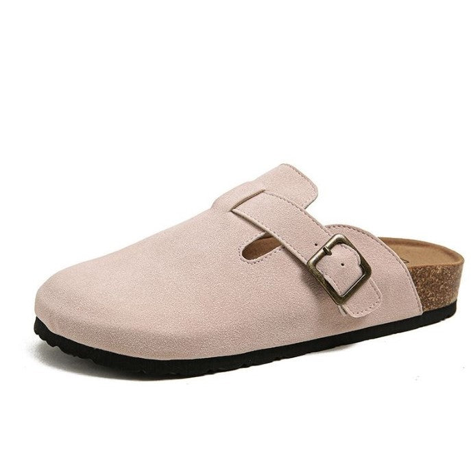 Beige Boston sandalen, lichtgewicht en ademend, ideaal voor warme weersomstandigheden.