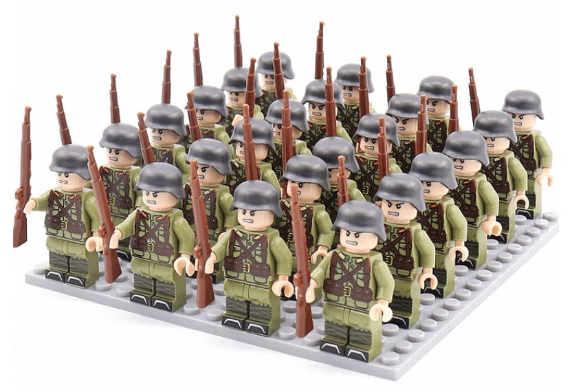 Militaire Bouwstenenset Krijgsmacht - Speelgoed voor Kinderen