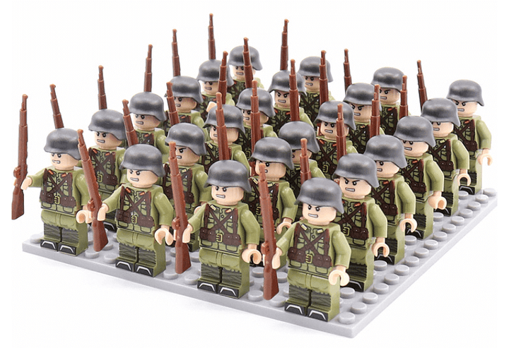 Militaire Bouwstenenset Krijgsmacht - Speelgoed voor Kinderen