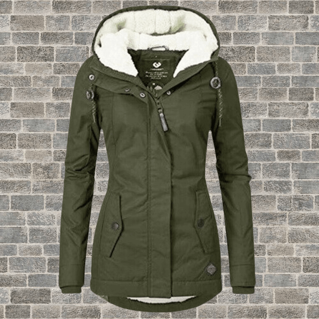 Dames winter katoenen jas