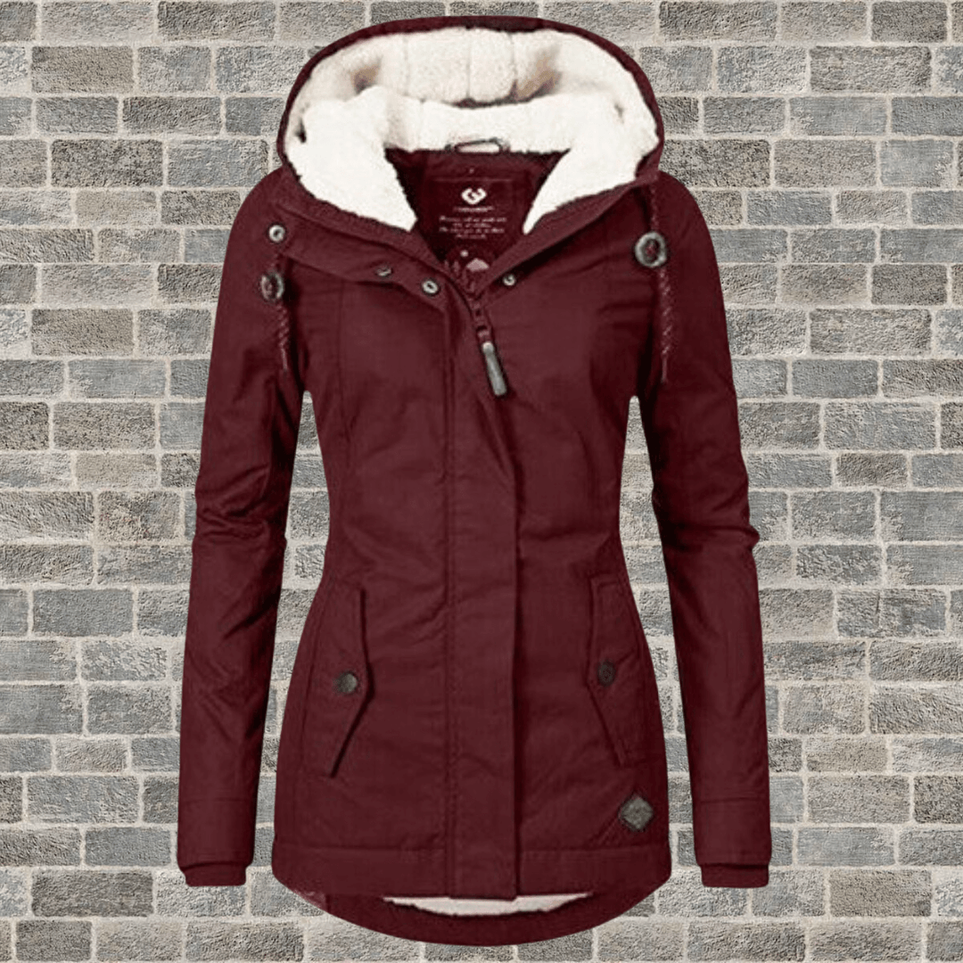 Dames winter katoenen jas