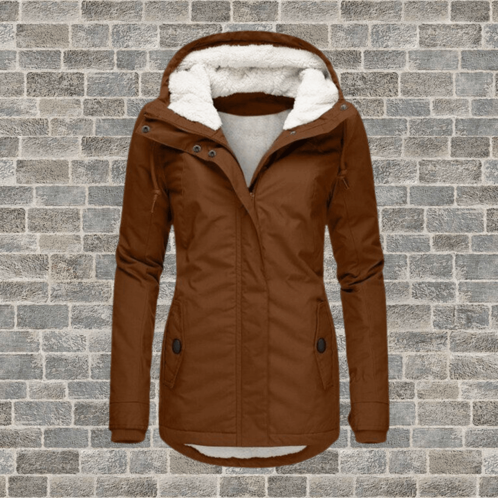Dames winter katoenen jas