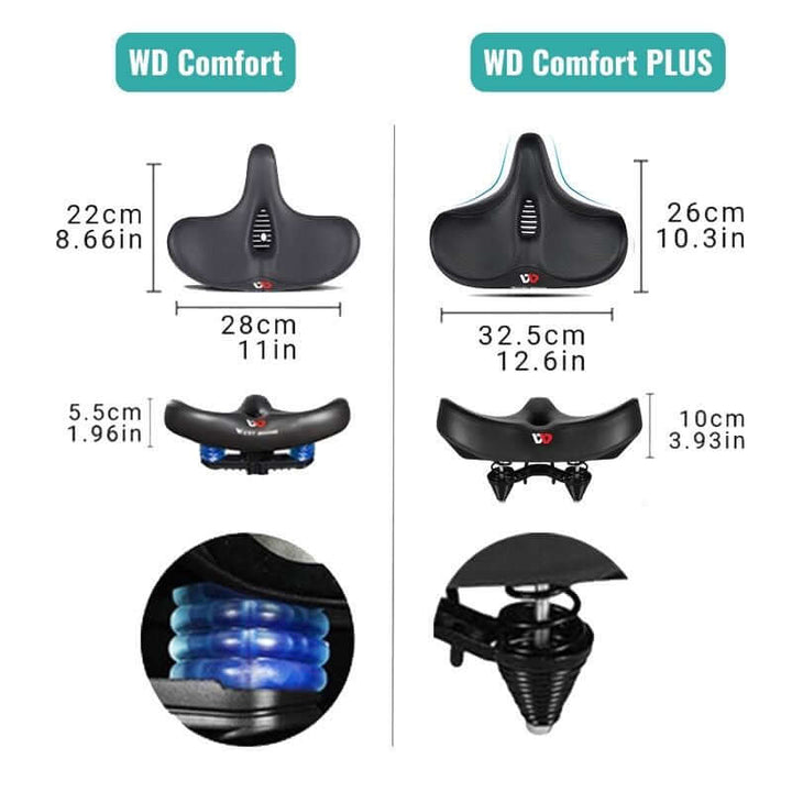 Fietszadel voor Optimaal Comfort