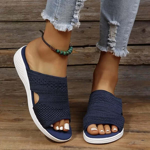 Orthopedische strandsandalen voor dames