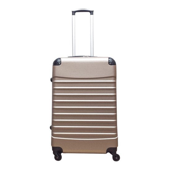 Hardschaal bagage Siena: Duurzame ABS reiskoffer, robuust en stijlvol, met soepele 4-wielen.
