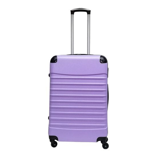 Siena ABS reiskoffer: Moderne hardschaal bagage met 4 soepele wielen, stijlvol en functioneel.