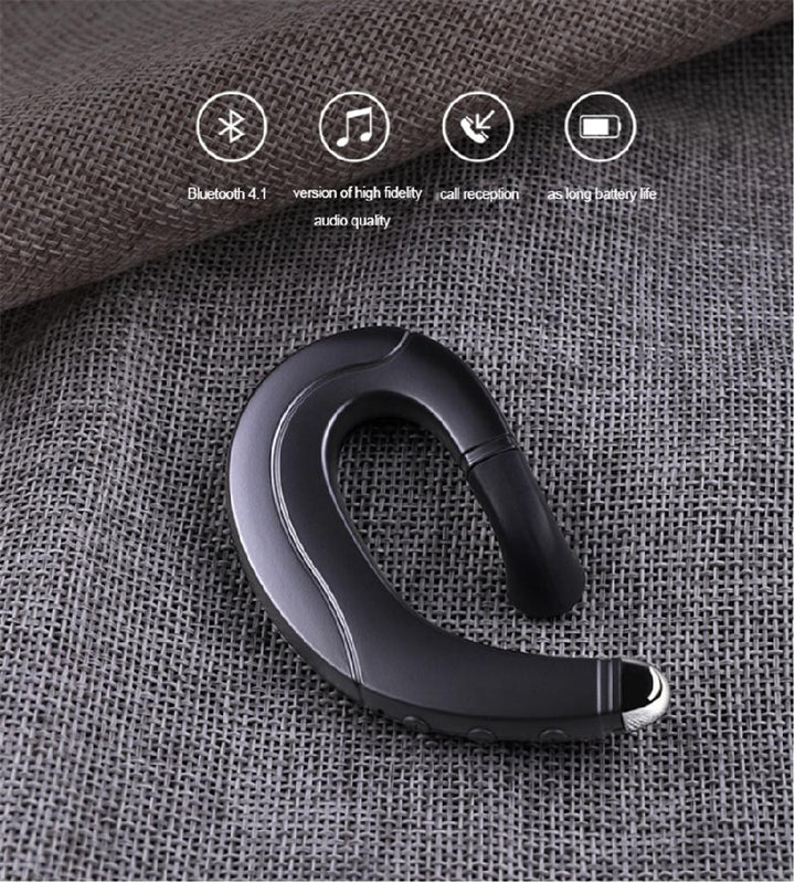 Stijlvolle AeroVibe draadloze bone conduction headset. Perfect voor sport, muziek en dagelijks gebruik.