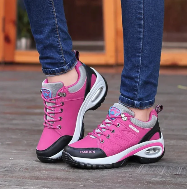 Alessa orthopedische dames wandelschoenen voor langdurig loopcomfort en stevige voetondersteuning.