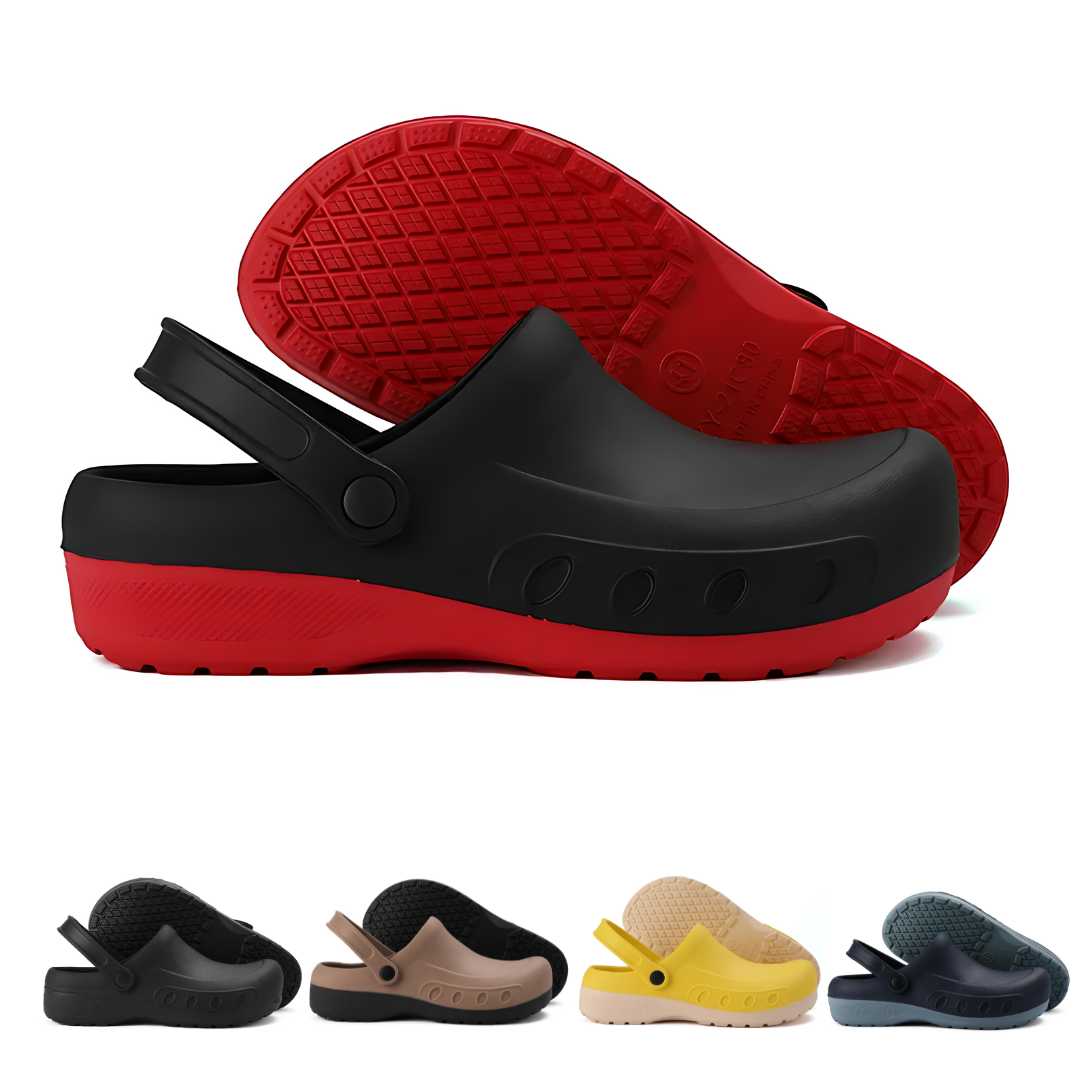 Antislip professionele koksschoenen GripChef voor heren & dames. Ideaal voor horeca en keuken.