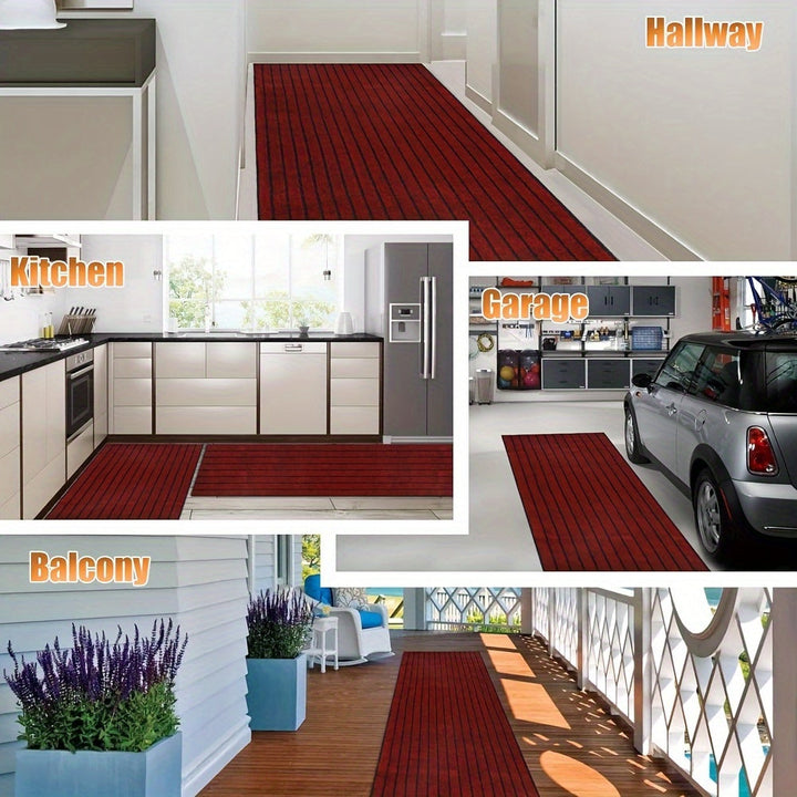 GripLuxe loper: antislip, wasbaar, duurzaam. Perfect voor binnen- of buitenkeuken.