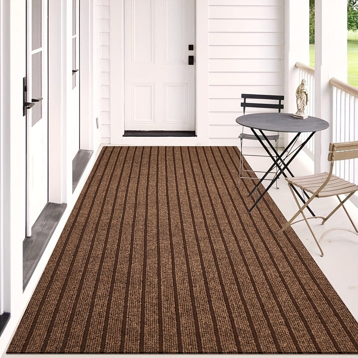 Decoratieve wasbare loper, antislip voor extra veiligheid, ideaal voor elke binnen/buitenruimte.