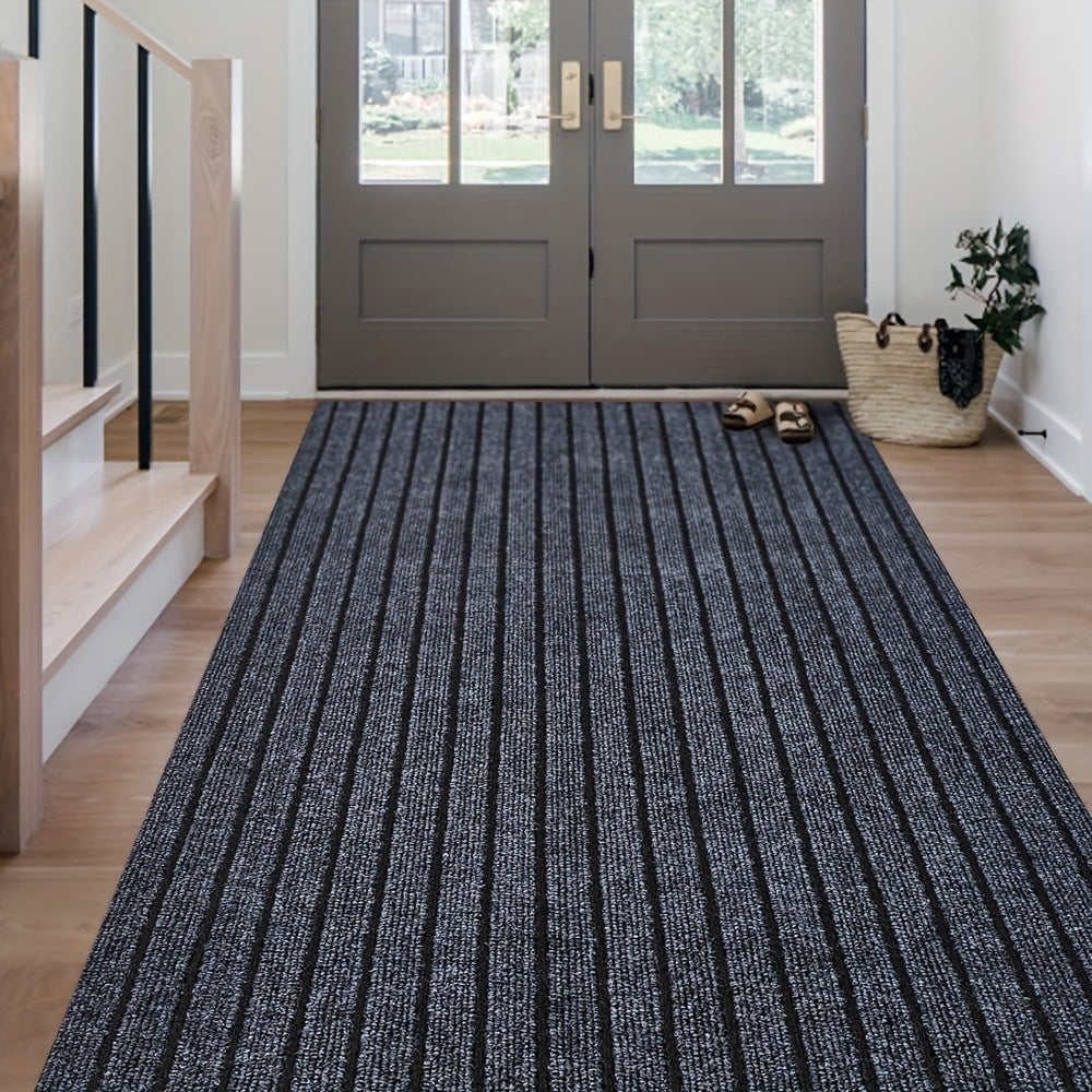 GripLuxe antislip tapijt loper, wasbaar en weerbestendig, veilig in elke ruimte.