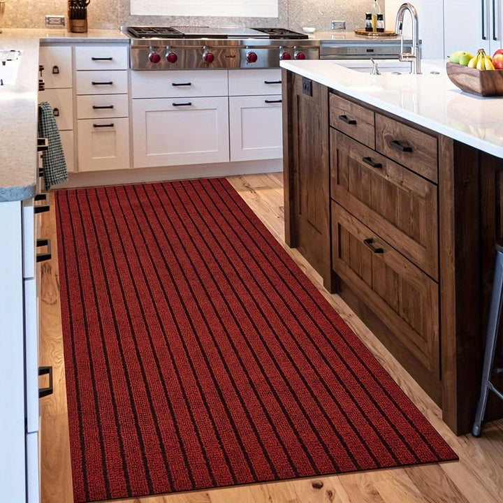 Decoratieve antislip loper voor een stijlvolle entree, wasbaar en duurzaam voor binnen/buiten.