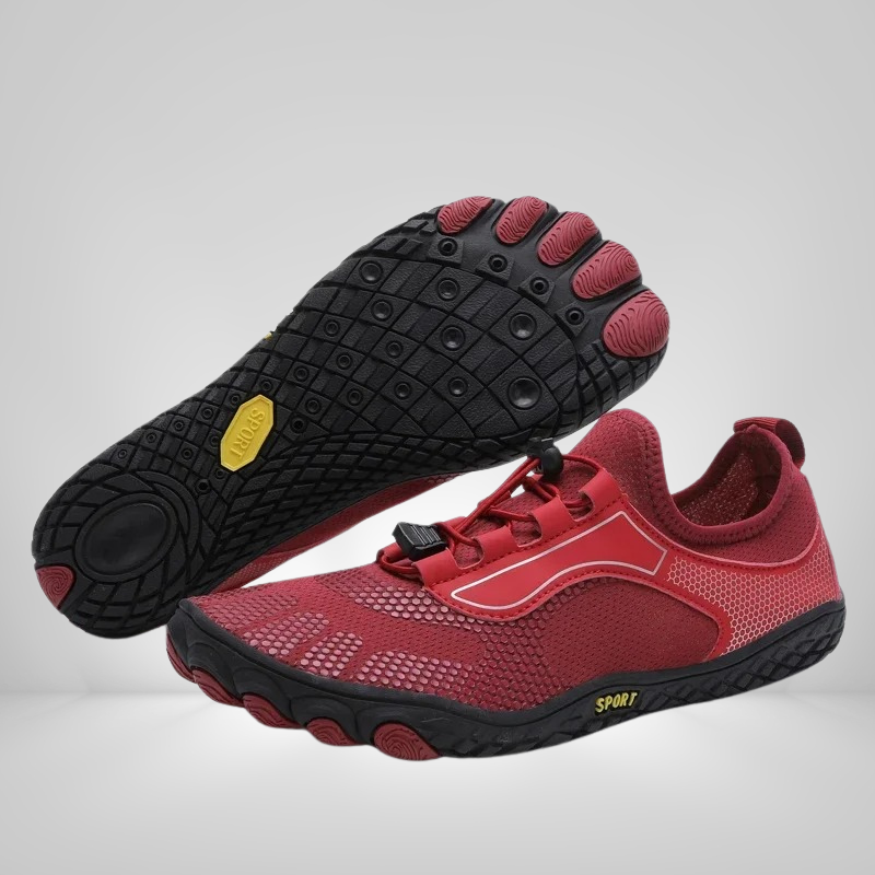 Veilige AquaFlex zwemschoenen met antislipzool, ademend en flexibel, voor de beste ervaring in water en op strand.