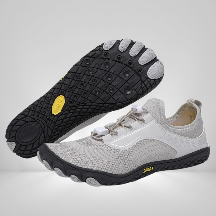 AquaFlex waterschoenen, comfortabel en beschermend, essentieel voor een zorgeloze dag op het strand.