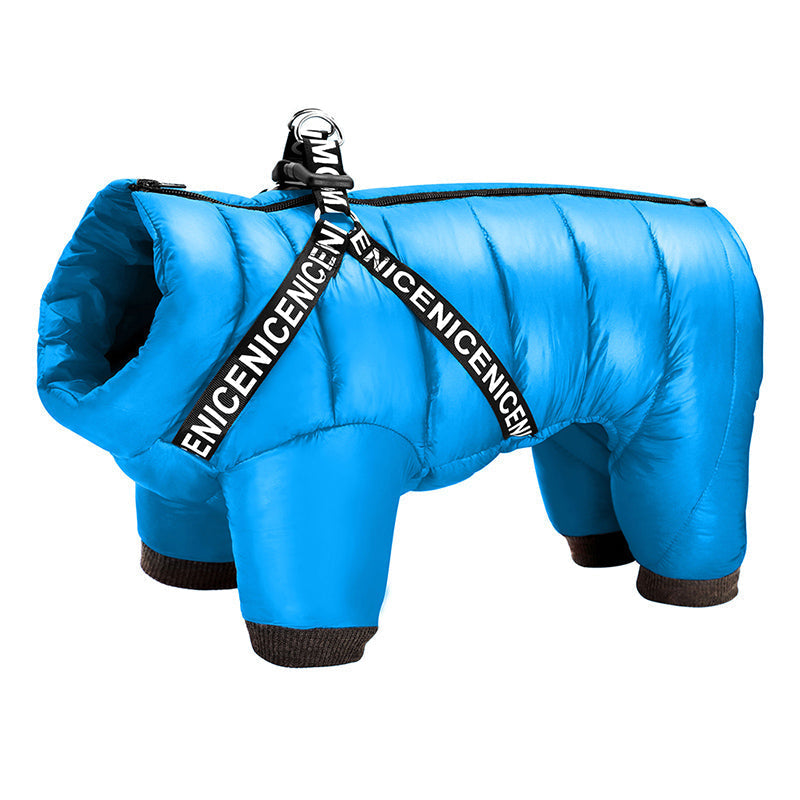 Comfortabele, warme hondenjas van ArcticPaws, perfect voor een knusse winterwandeling met je hond in de kou.