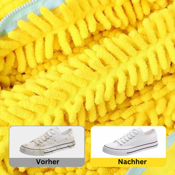 Ademende schoenwaszak voor de wasmachine, beschermt en verzorgt diverse schoentypes, robuust en veilig.