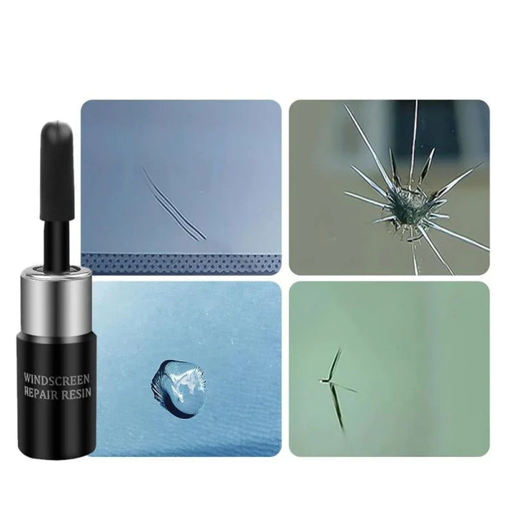 Voordelige auto glas reparatie kit voor snelle sterbarst en scheur herstel aan de voorruit, thuis uitvoerbaar.