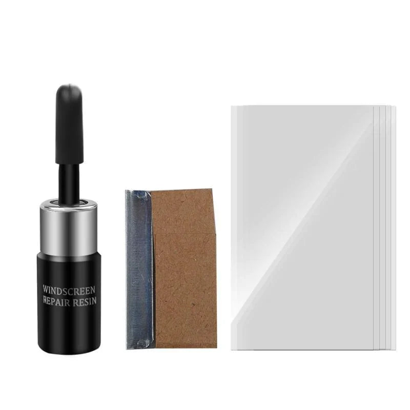 Repareer een sterbarst of chip in uw autoglas snel en makkelijk met deze complete doe-het-zelf reparatie kit.
