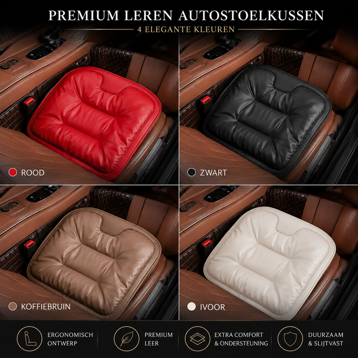 Ergonomisch Autostoelkussen – Comfort & Ondersteuning