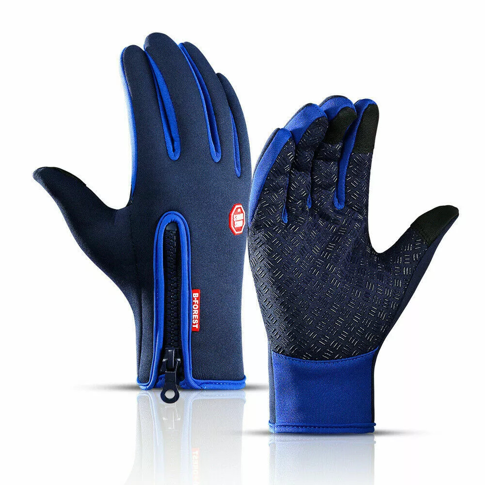 Verwarmde unisex thermohandschoenen, waterdicht, winddicht en touchscreen-compatibel, ideaal voor winteractiviteiten.