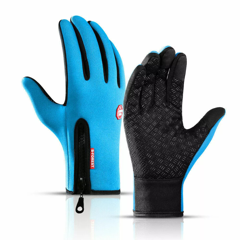 Verwarmde unisex thermohandschoenen, waterdicht, winddicht en touchscreen-compatibel, ideaal voor winteractiviteiten.