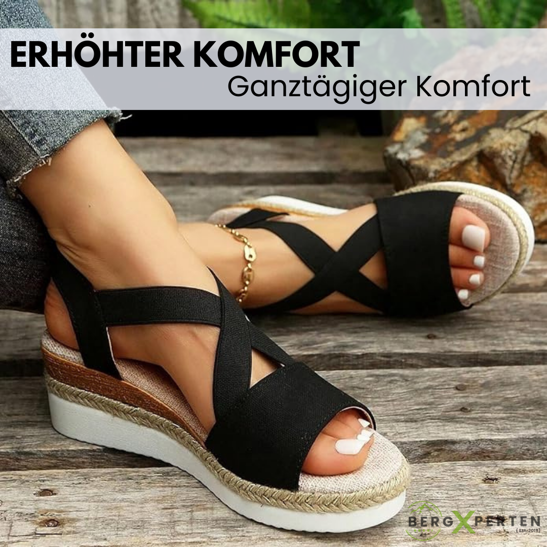 Comfortabele dames sandalen in beige, ergonomisch en antislipzool, voor pijnvrije stappen en modieus comfort.