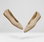 Beige met gaatjes