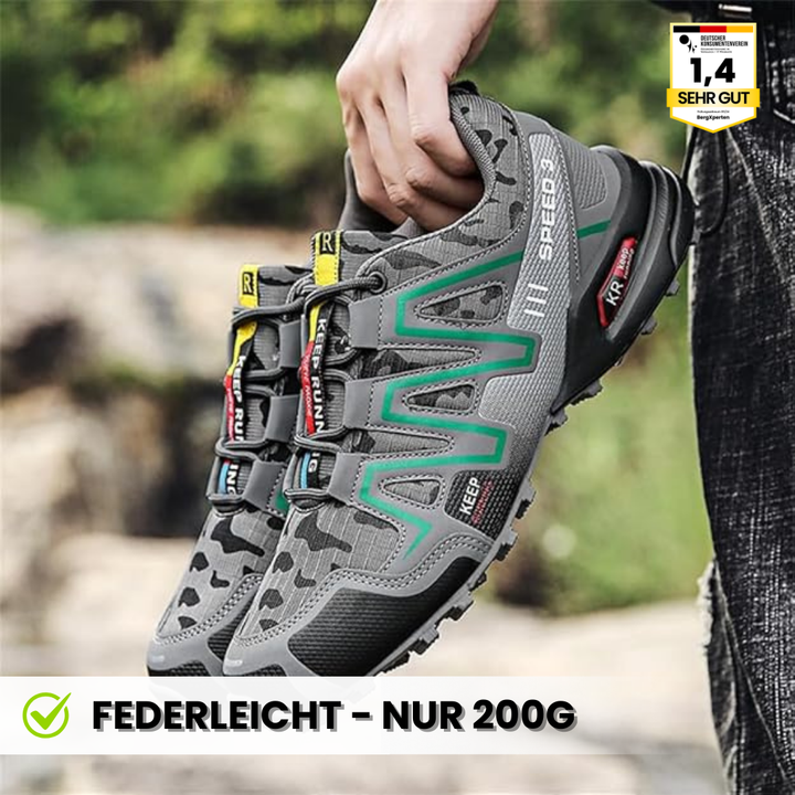 Comfortabele outdoor wandelschoenen voor dames, slip-vrije zool, ergonomisch ontwerp, ademend materiaal, bruin